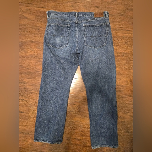 Polo Ralph Lauren Other - Ralph Lauren Polo Jeans Blue Finest Made Denim Straight Cotton Mens 36x30